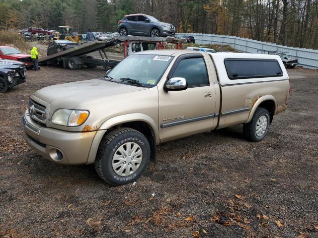 5TBKT441X4S452639 - 2004 TOYOTA TUNDRA SR5 TAN photo 1