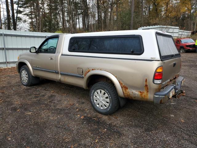 5TBKT441X4S452639 - 2004 TOYOTA TUNDRA SR5 TAN photo 2