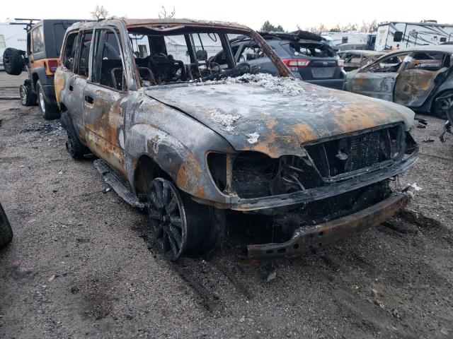 JTJHT00W313504621 - 2001 LEXUS LX 470 BURN photo 4