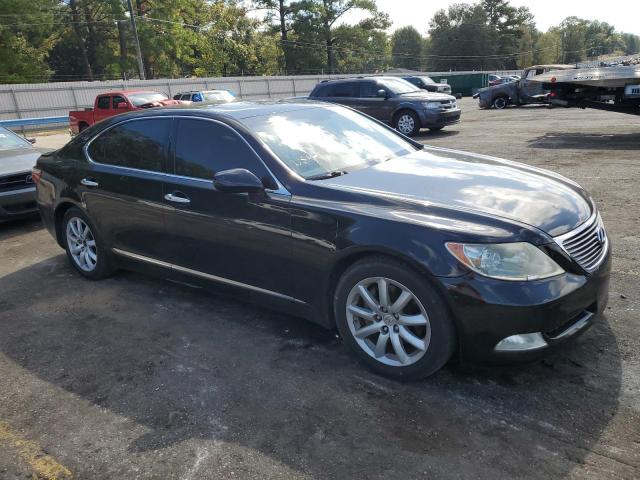 JTHGL46F475017503 - 2007 LEXUS LS 460L BLACK photo 4