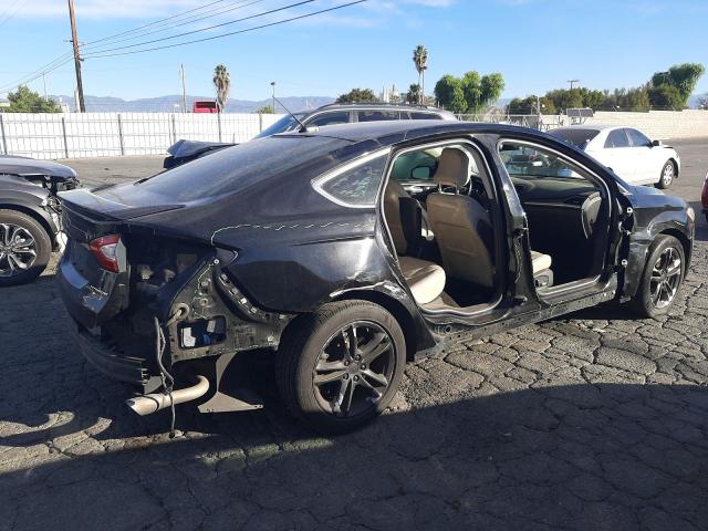 3FA6P0SU1GR115387 - 2016 FORD FUSION TITANIUM PHEV BLACK photo 3