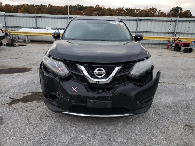 KNMAT2MVXFP568706 - 2015 NISSAN ROGUE S BLACK photo 5