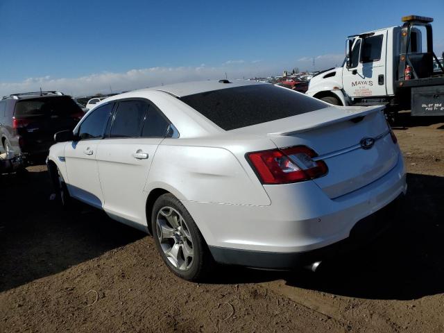 1FAHP2KT5BG183753 - 2011 FORD TAURUS SHO WHITE photo 2