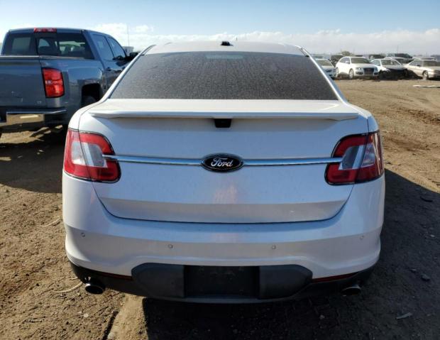 1FAHP2KT5BG183753 - 2011 FORD TAURUS SHO WHITE photo 6