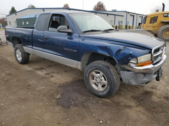 1B7GG22X51S258634 - 2001 DODGE DAKOTA BLUE photo 4