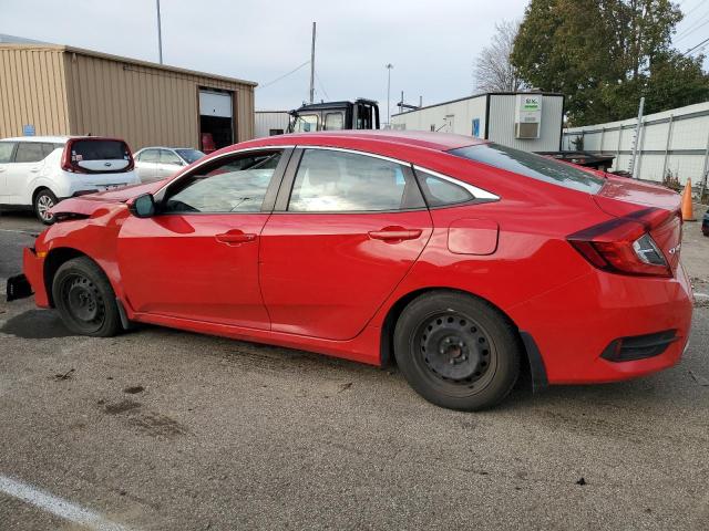 2HGFC2F6XKH550699 - 2019 HONDA CIVIC LX RED photo 2