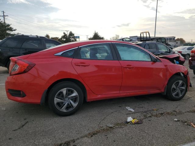 2HGFC2F6XKH550699 - 2019 HONDA CIVIC LX RED photo 3