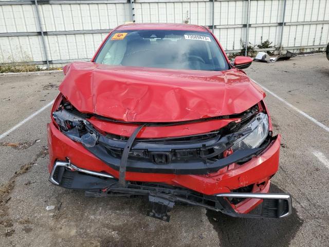 2HGFC2F6XKH550699 - 2019 HONDA CIVIC LX RED photo 5