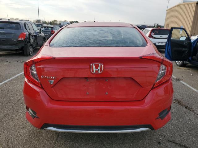 2HGFC2F6XKH550699 - 2019 HONDA CIVIC LX RED photo 6