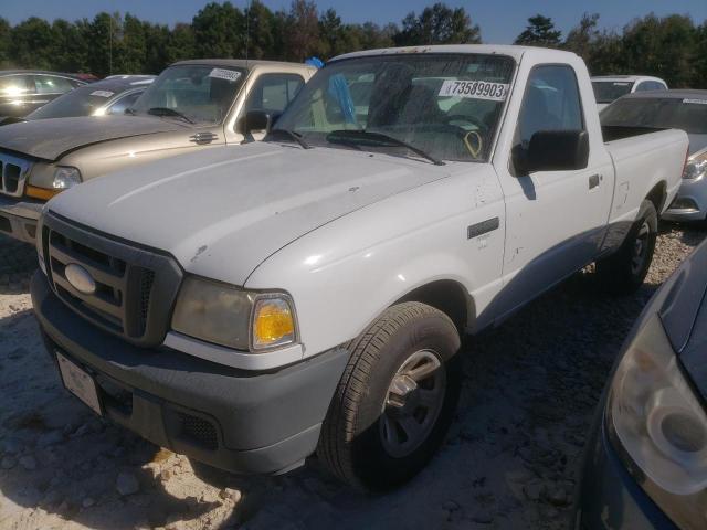 1FTYR10DX7PA58295 - 2007 FORD RANGER WHITE photo 1