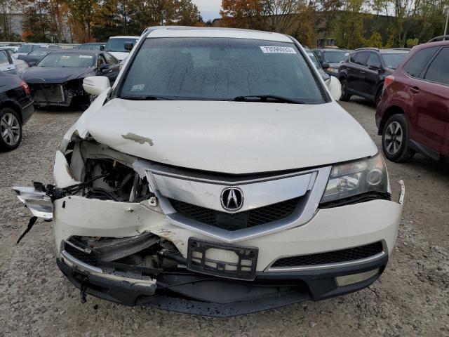 2HNYD2H55AH517756 - 2010 ACURA MDX ADVANCE WHITE photo 5