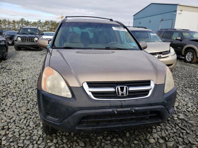 SHSRD78874U222646 - 2004 HONDA CR-V EX TAN photo 5