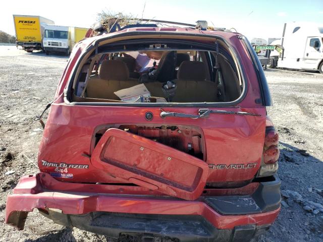 1GNDT13S622488431 - 2002 CHEVROLET TRAILBLAZE MAROON photo 6