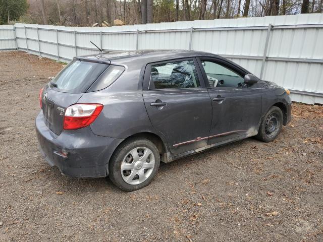 2T1KE4EE8AC036516 - 2010 TOYOTA MATRIX S CHARCOAL photo 3