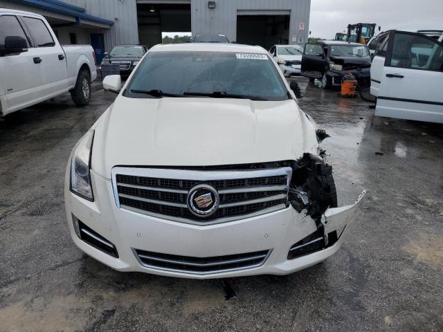 1G6AE5SX2D0169135 - 2013 CADILLAC ATS PREMIUM WHITE photo 5