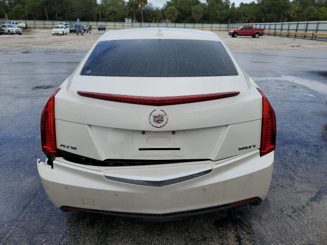 1G6AE5SX2D0169135 - 2013 CADILLAC ATS PREMIUM WHITE photo 6