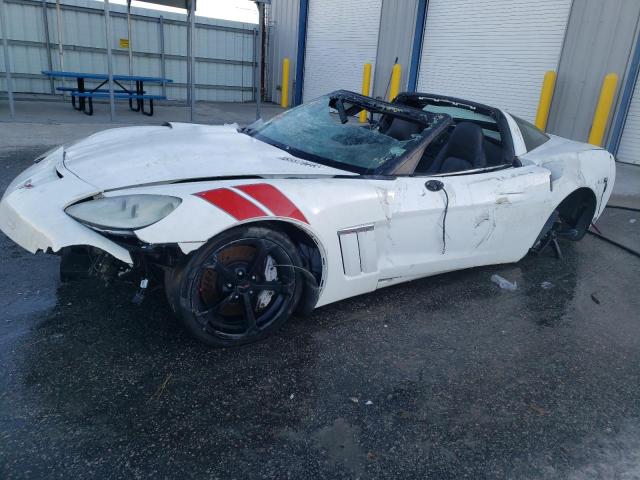 1G1YU2DW5A5102005 - 2010 CHEVROLET CORVETTE GRAND SPORT WHITE photo 1