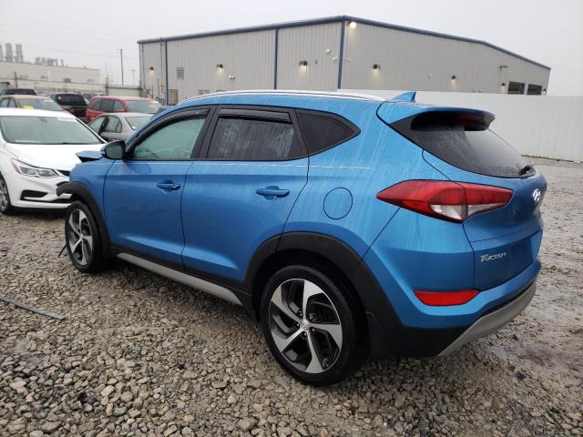 KM8J3CALXJU732440 - 2018 HYUNDAI TUCSON SPORT BLUE photo 2