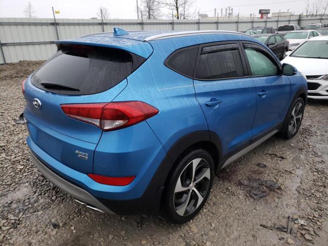 KM8J3CALXJU732440 - 2018 HYUNDAI TUCSON SPORT BLUE photo 3