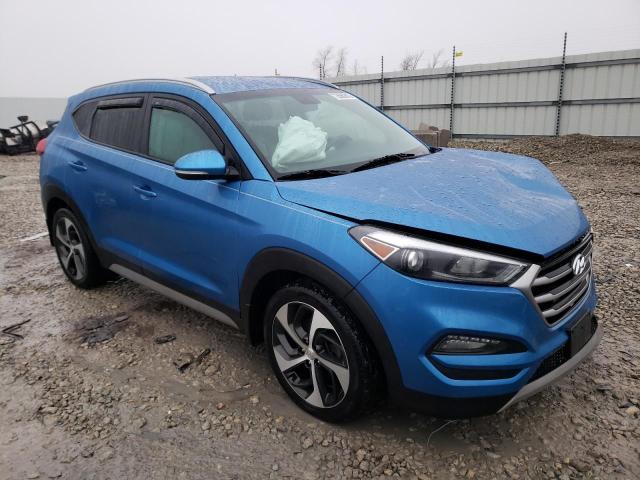 KM8J3CALXJU732440 - 2018 HYUNDAI TUCSON SPORT BLUE photo 4