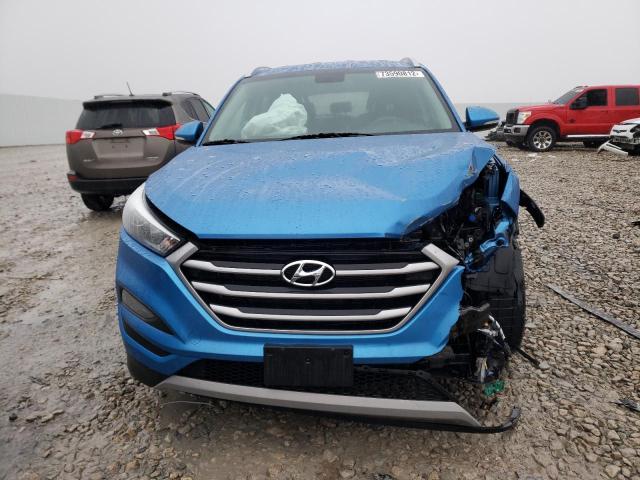 KM8J3CALXJU732440 - 2018 HYUNDAI TUCSON SPORT BLUE photo 5