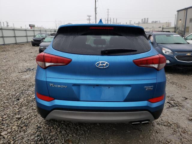 KM8J3CALXJU732440 - 2018 HYUNDAI TUCSON SPORT BLUE photo 6