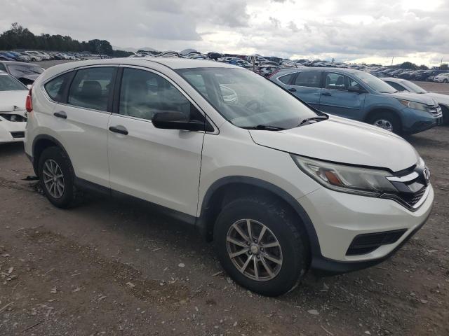 5J6RM4H35FL101327 - 2015 HONDA CR-V LX WHITE photo 4