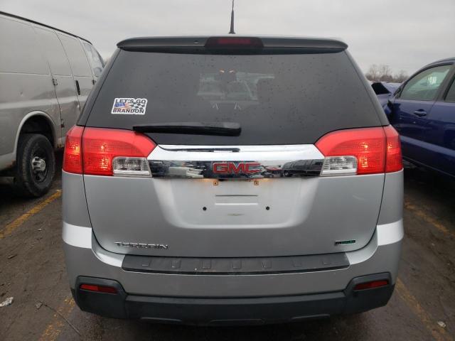 2GKALMEK1C6226299 - 2012 GMC TERRAIN SLE SILVER photo 6