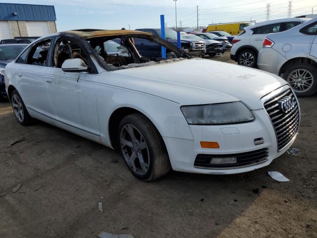 WAUKGAFB6AN036800 - 2010 AUDI A6 PRESTIGE თეთრი ფოტო 4