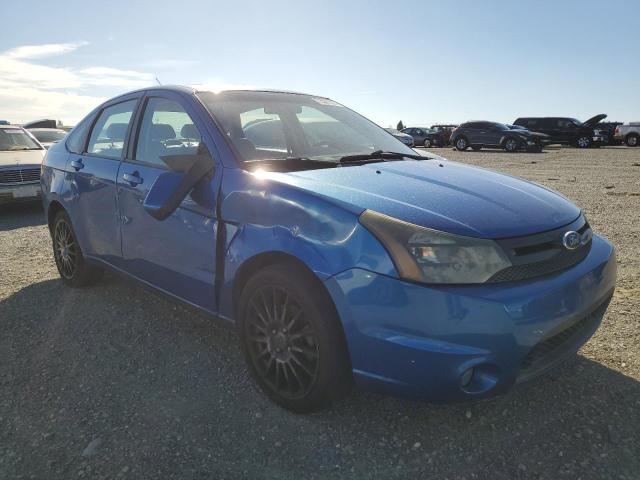 1FAHP3GN0BW167756 - 2011 FORD FOCUS SES BLUE photo 4