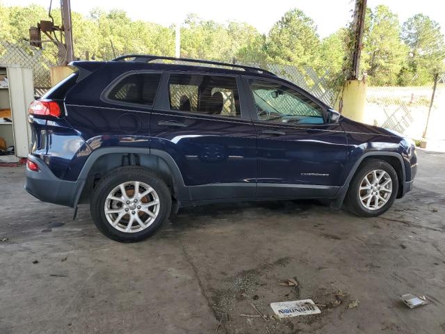 1C4PJLAB3GW355264 - 2016 JEEP CHEROKEE SPORT BLUE photo 3