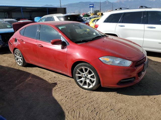 1C3CDFAA7ED667549 - 2014 DODGE DART SE RED photo 4