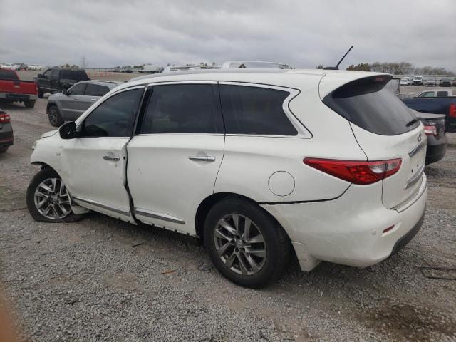 5N1AL0MN9EC506767 - 2014 INFINITI QX60 WHITE photo 2