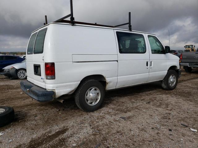 1FTNE1EW4BDA46551 - 2011 FORD ECONOLINE E150 VAN WHITE photo 3