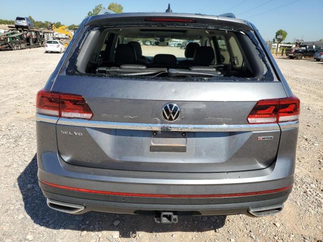 1V2BR2CA7MC564200 - 2021 VOLKSWAGEN ATLAS SEL GRAY photo 6