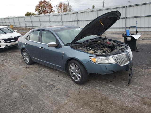 3LNHL2GC8BR753909 - 2011 LINCOLN MKZ BLUE photo 4