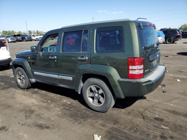 1J8GN28K18W271328 - 2008 JEEP LIBERTY SPORT GREEN photo 2