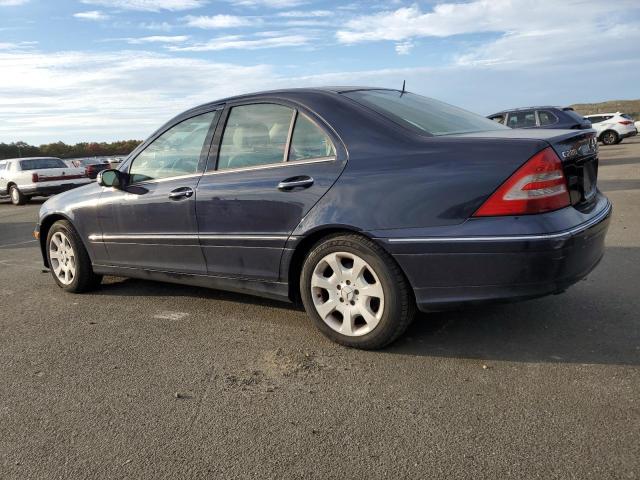 WDBRF92H66F820231 - 2006 MERCEDES-BENZ C 280 4MATIC BLUE photo 2