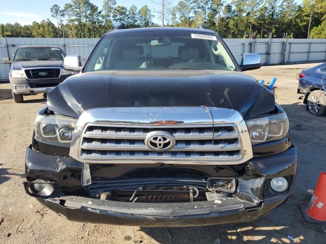 5TDBY67AX8S003578 - 2008 TOYOTA SEQUOIA PLATINUM BLACK photo 5