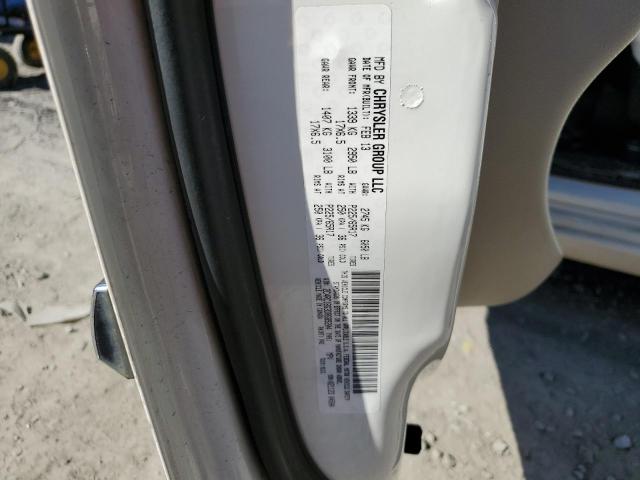 2C4RC1BG3DR689204 - 2013 CHRYSLER TOWN & COU TOURING 白色 照片 13