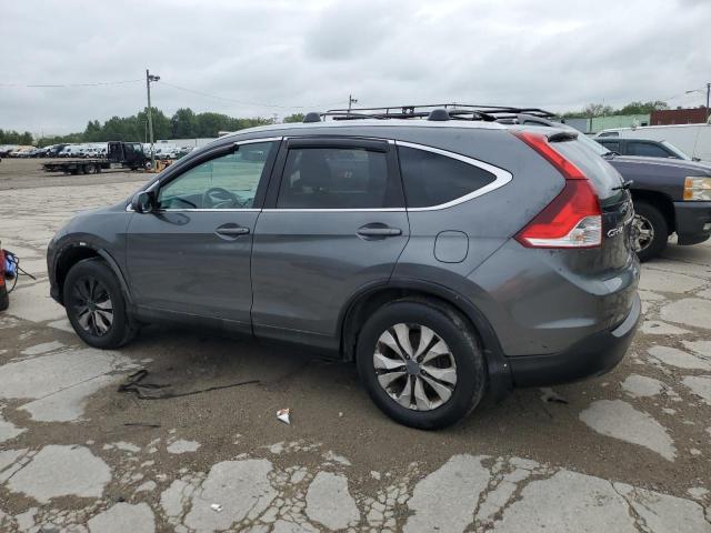 2HKRM4H75DH668857 - 2013 HONDA CR-V EXL GRAY photo 2