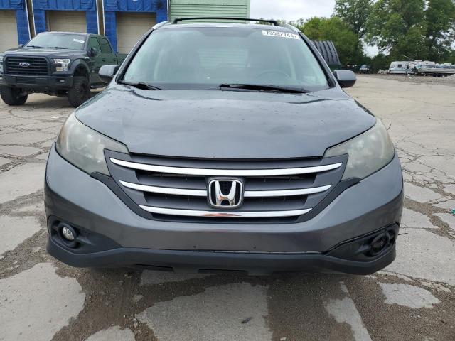 2HKRM4H75DH668857 - 2013 HONDA CR-V EXL GRAY photo 5