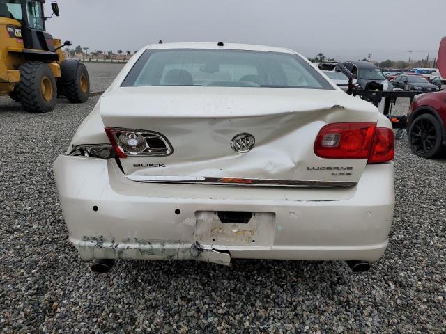 1G4HE57Y28U104213 - 2008 BUICK LUCERNE CXS WHITE photo 6