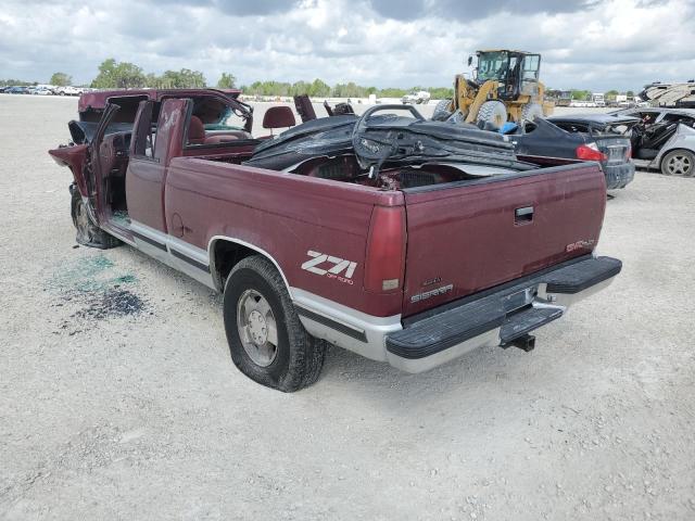 1GTEK19R2TE501826 - 1996 GMC SIERRA K1500 BURGUNDY photo 2