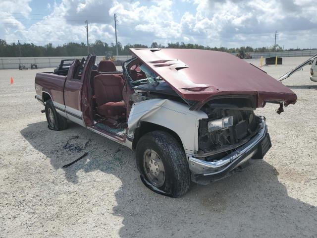 1GTEK19R2TE501826 - 1996 GMC SIERRA K1500 BURGUNDY photo 4