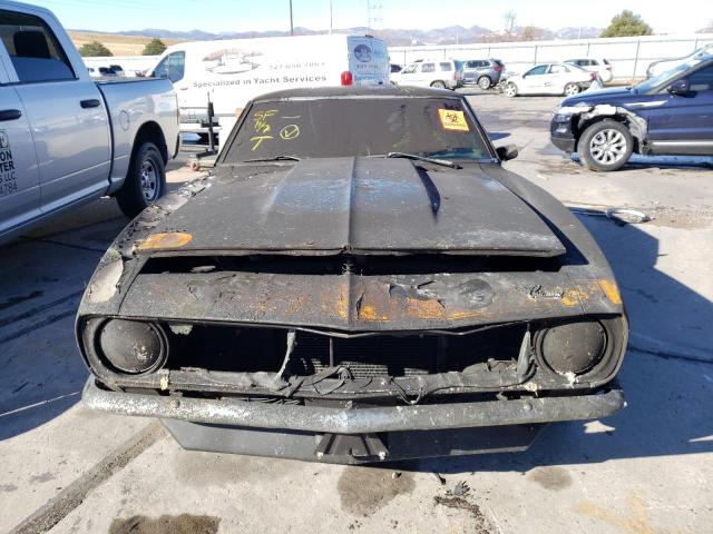 123378N366719 - 1968 CHEVROLET CAMARO BLACK photo 5