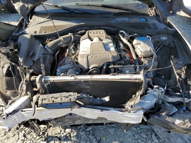 WAUHGAFCXCN072348 - 2012 AUDI A6 PRESTIGE BLACK photo 11