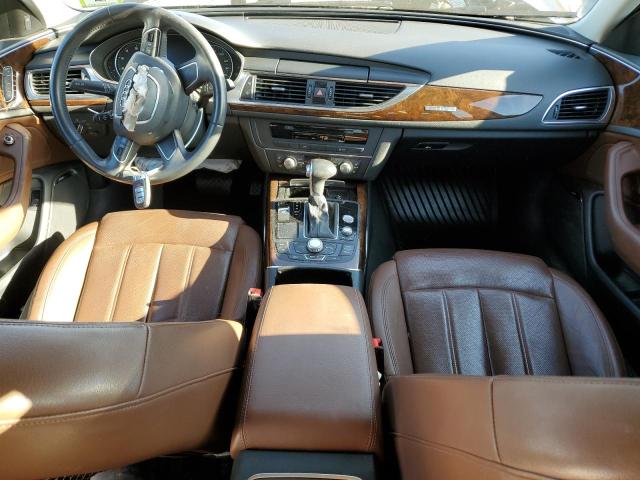 WAUHGAFCXCN072348 - 2012 AUDI A6 PRESTIGE BLACK photo 8