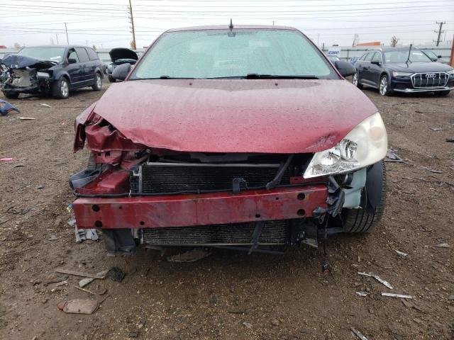 1G2ZH57N284105548 - 2008 PONTIAC G6 GT RED photo 5