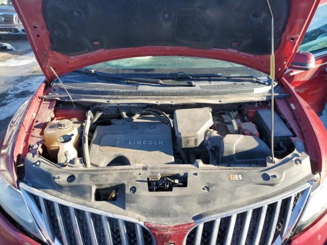2LMDJ8JK3EBL03986 - 2014 LINCOLN MKX MAROON photo 12